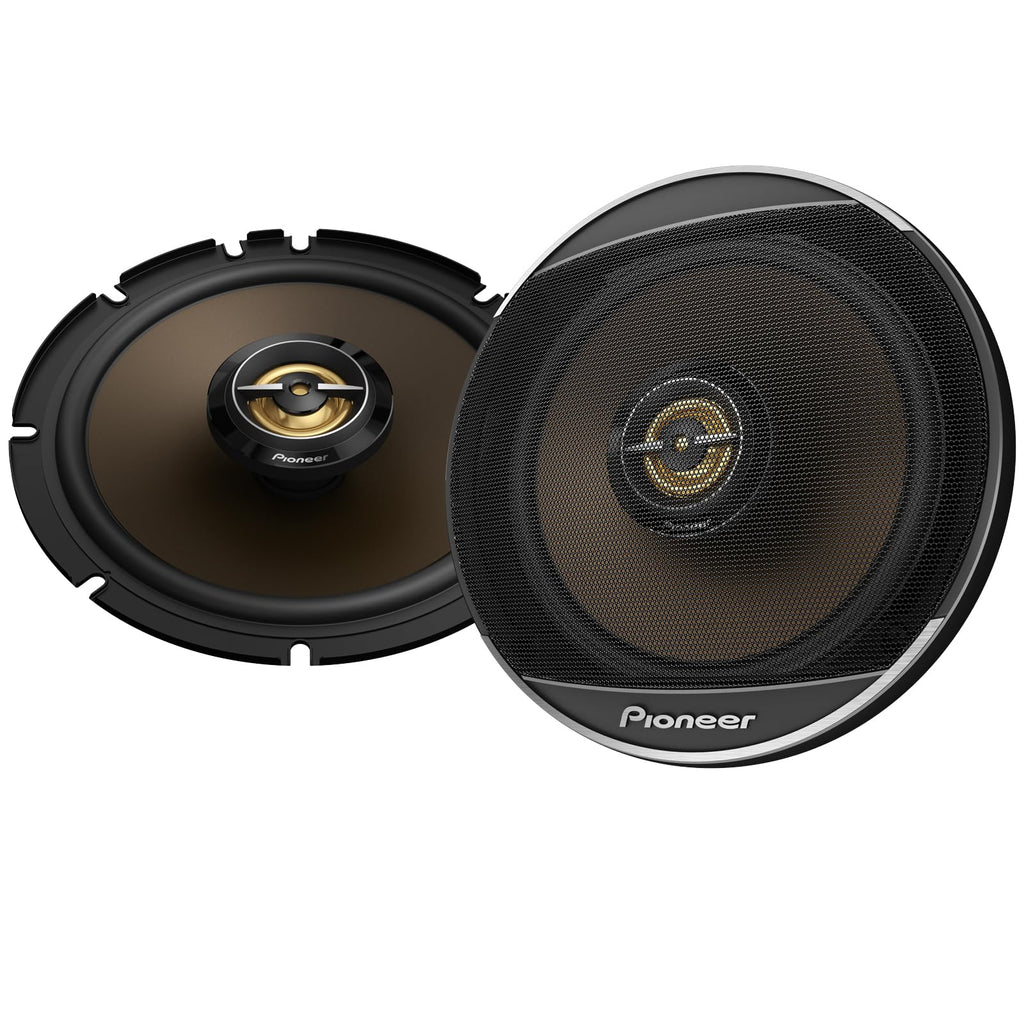 Pioneer A-Series Max TS-A653FH 6.5" 2-Way Speakers (Pair) - 340W Max, Balanced Sound + Smooth Treble, Enhanced Bass, Ideal Factory Upgrade, Installation Adaptors Included