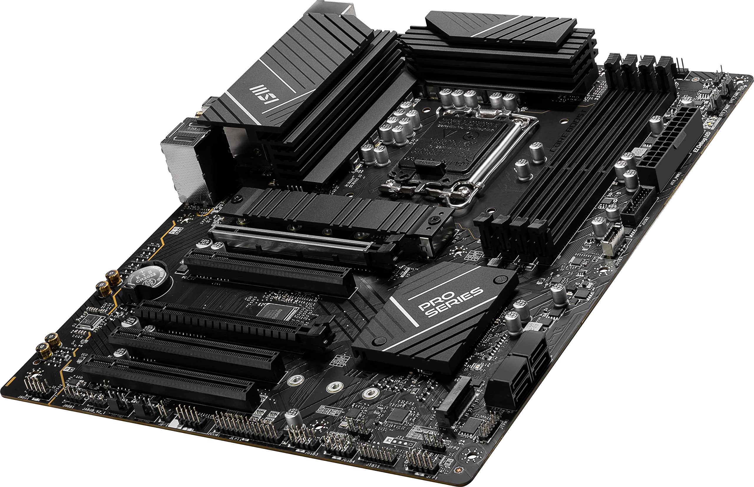 MSI PRO B760-P WiFi DDR4 ProSeries Motherboard (Supports 12th/13th Gen Intel Processors, LGA 1700, DDR4, PCIe 4.0, M.2, 2.5Gbps LAN, USB 3.2 Gen2, Wi-Fi 6E, ATX)