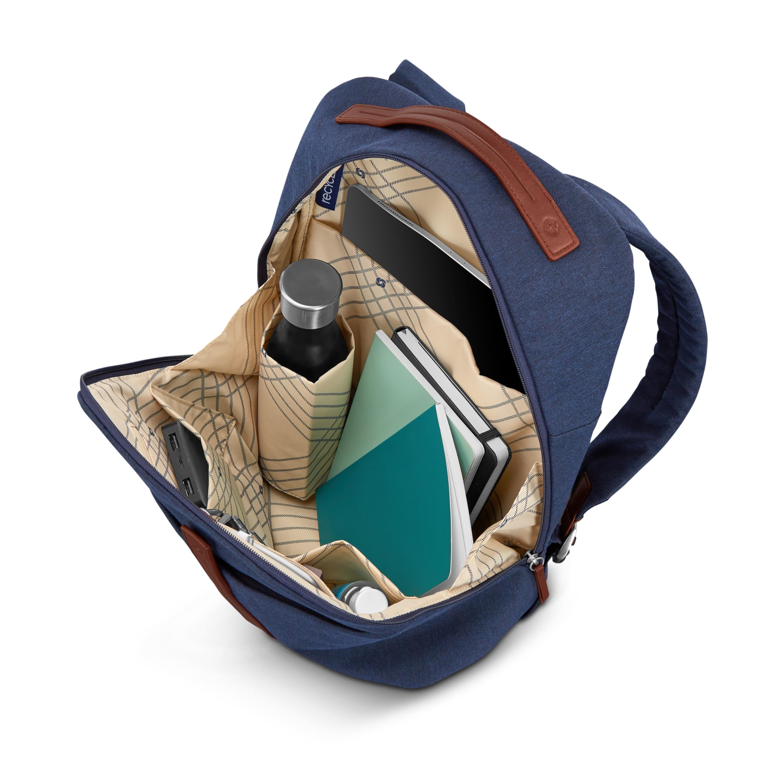 Samsonite Backpack, Navy, One Size, Backpack