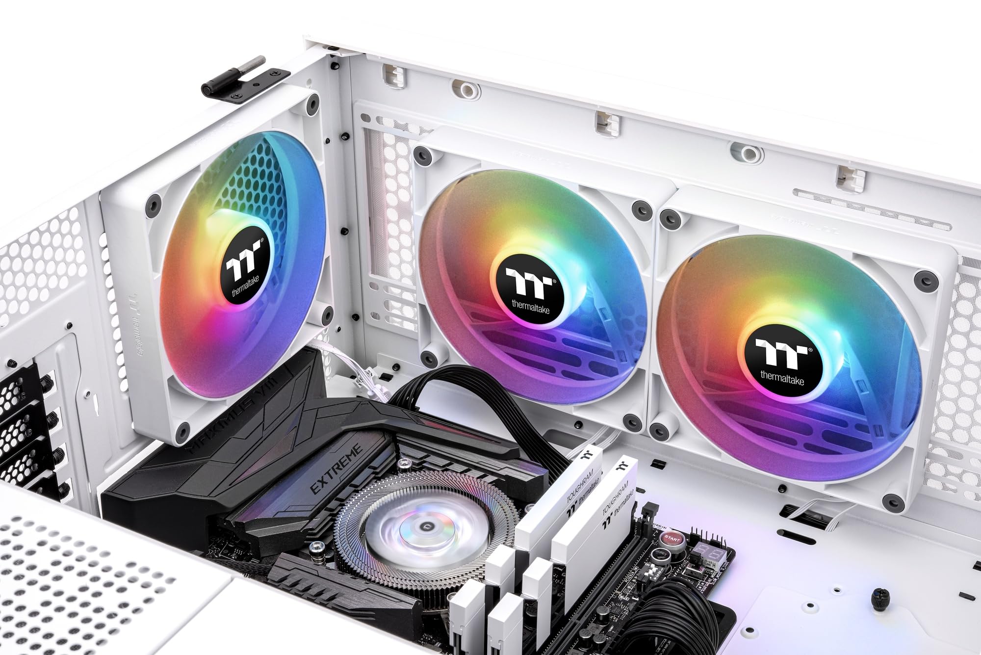 Thermaltake CT120 ARGB | Snow | 2 Pack