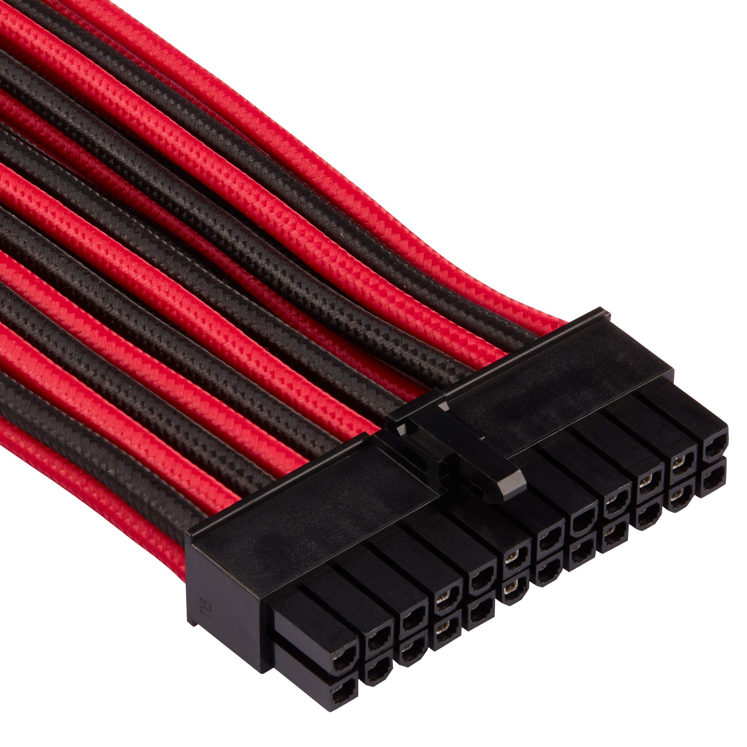 Corsair Premium Individually Sleeved PSU Cables Starter Kit Type 4 Gen 4 – Red/Black