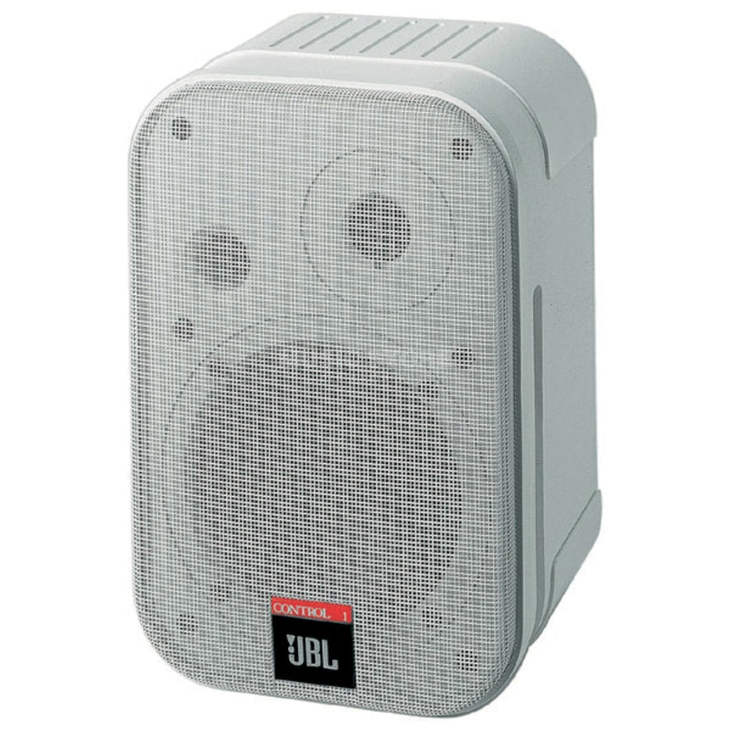 JBL Professional C1PRO-WH High Performance 2-Way Professional Compact Loudspeaker System, White, Sold as Pair