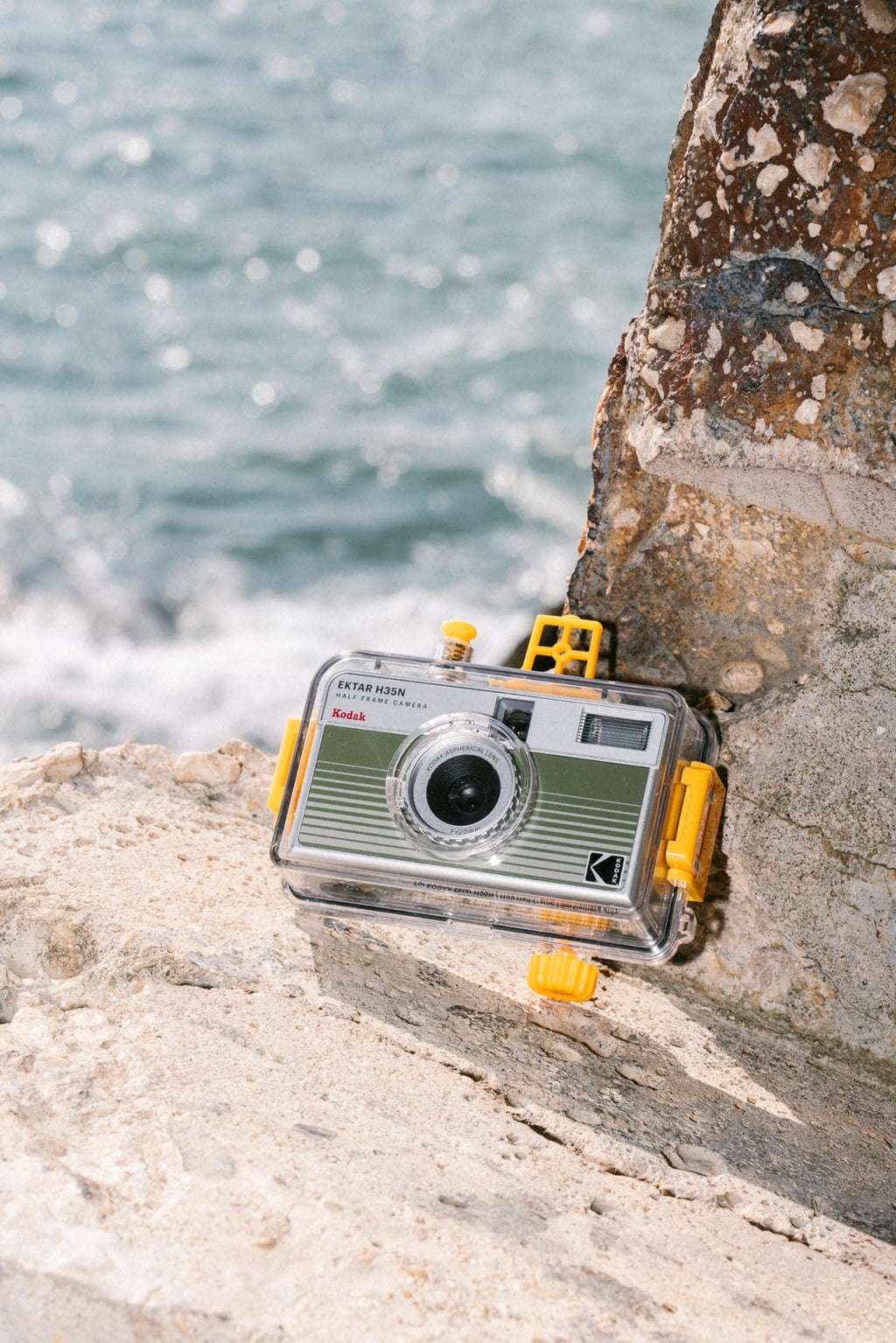 Waterproof Case for KODAK EKTAR H35N & H35 Half Frame Film Camera - Reusable, Durable, 5m Underwater, Simple Use, Travel-Friendly (Camera, Film & AAA Battery are not Included)