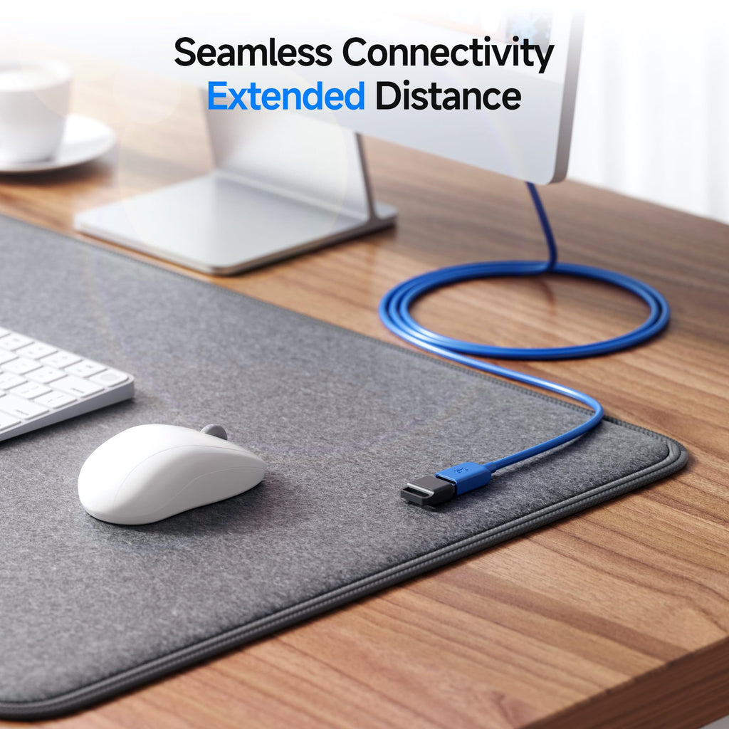 Cable Matters USB Extension Cable (USB 3.0 Extension Cable) in Blue 10 Feet - Available 3FT - 10FT in Length