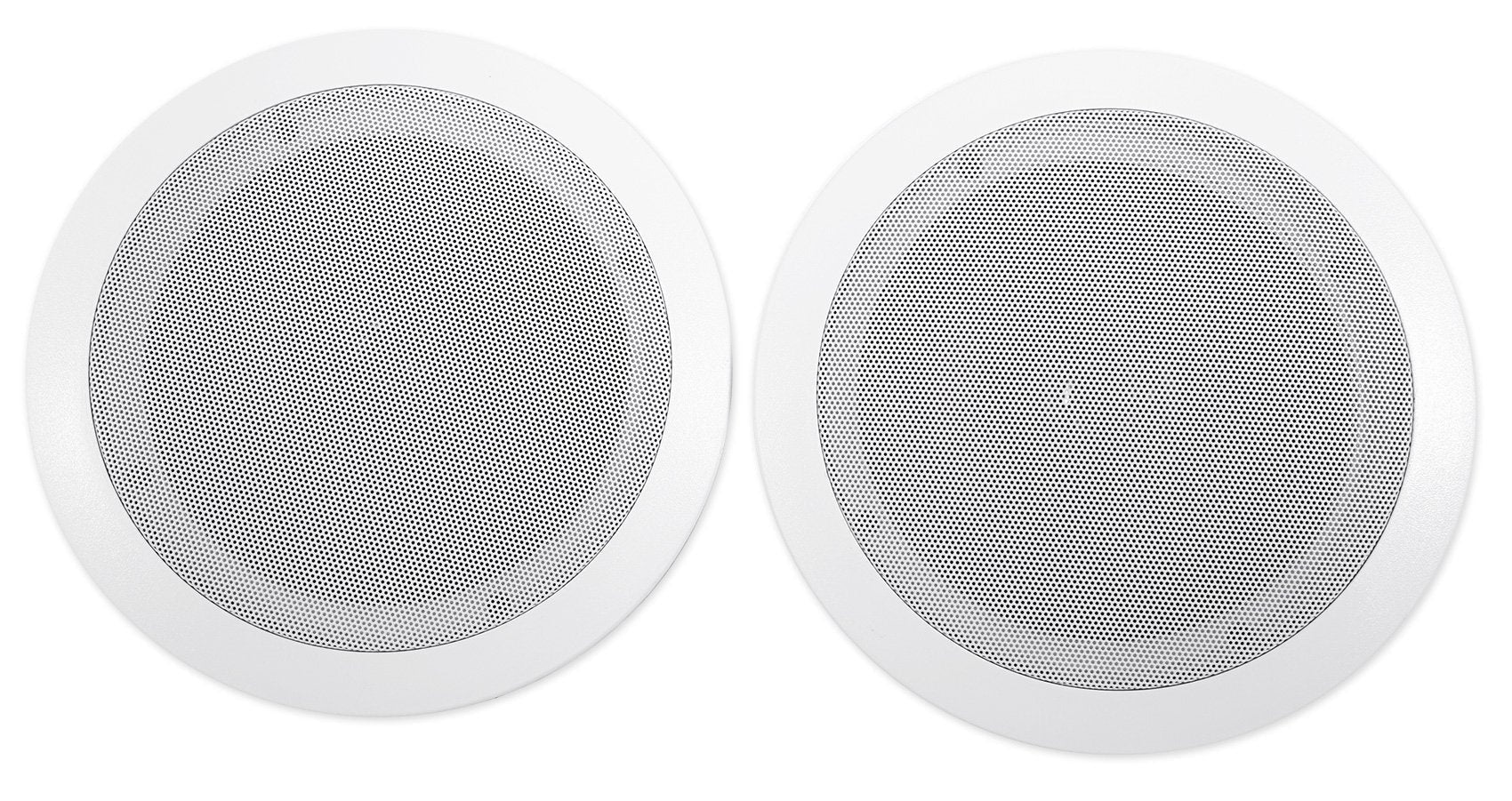 Pair Rockville HC655 6.5" 500 Watt in-Ceiling Home Theater Speakers 8 Ohm