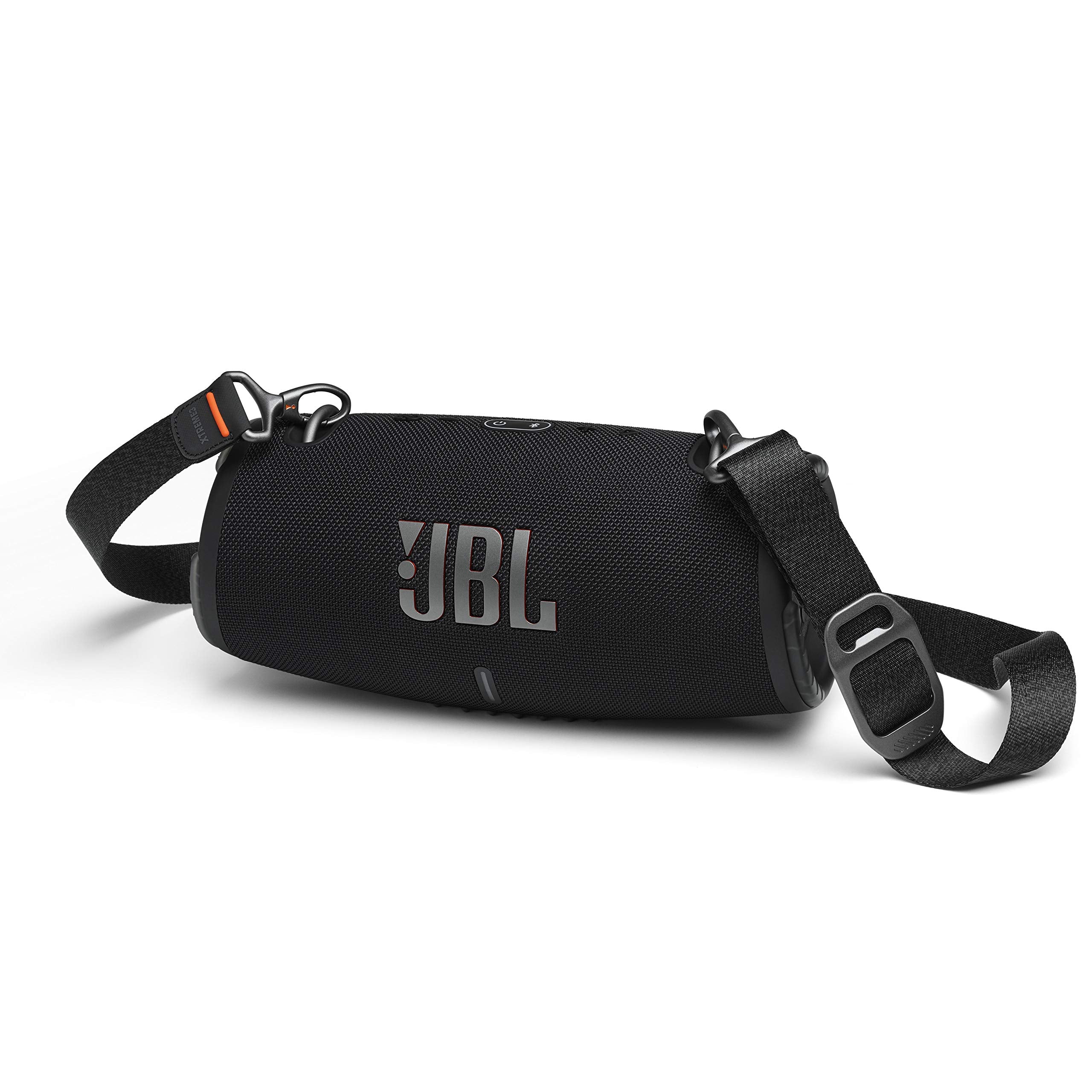JBL Xtreme 3 Portable Bluetooth Speaker, Powerful Sound and Deep Bass, IP67 Waterproof, 15 Hours Playtime, Power Bank, PartyBoost for Pairing with Multiple Speakers (Black)