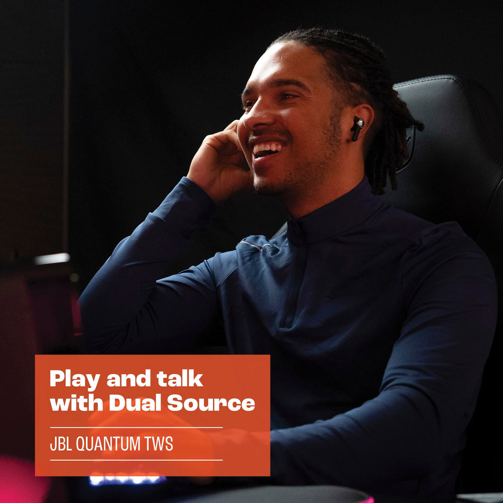 JBL Quantum TWS True Wireless Noise Cancelling Gaming Earbuds
