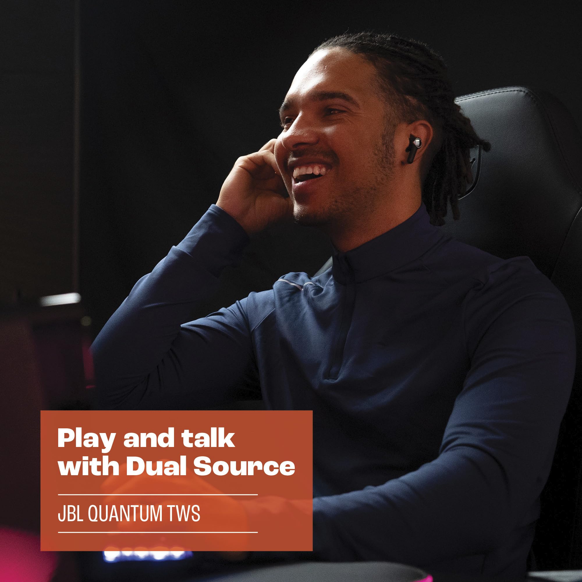 JBL Quantum TWS True Wireless Noise Cancelling Gaming Earbuds