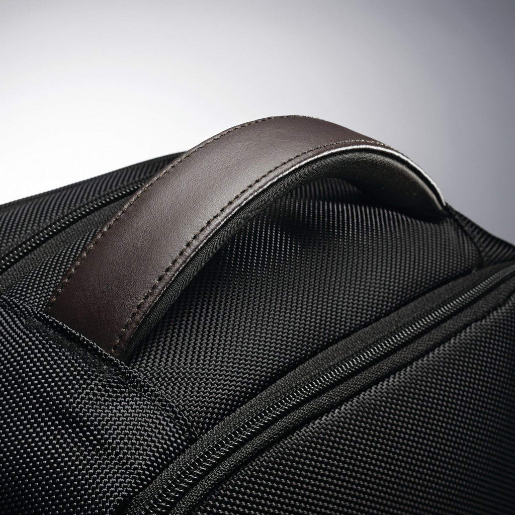 Samsonite Kombi Business Backpack, Black/Brown, 16.25 x 10.5 x 5-Inch, Kombi Business Backpack
