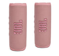 JBL FLIP 6 Waterproof Portable Bluetooth Speaker Bundle - Pink (Pack of 2)