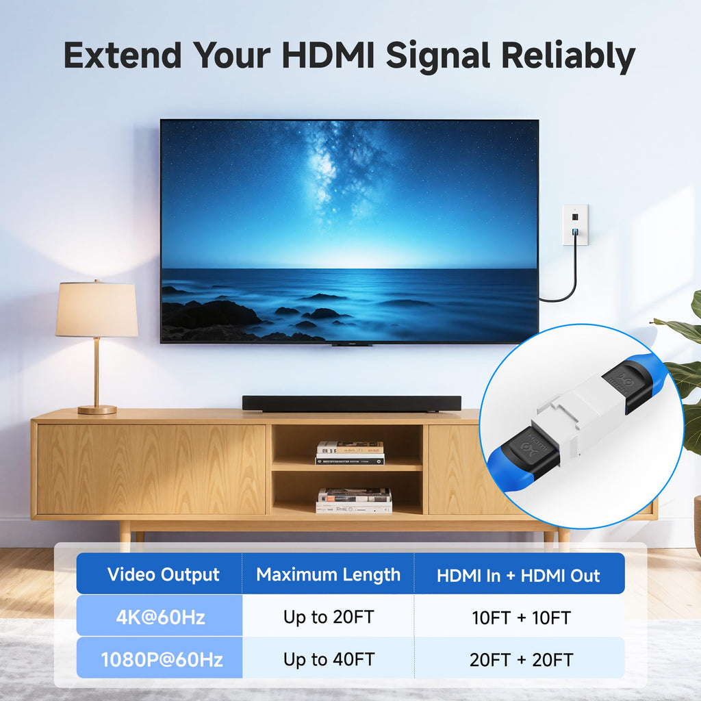 Cable Matters 2-Pack HDMI Keystone Jack Insert
