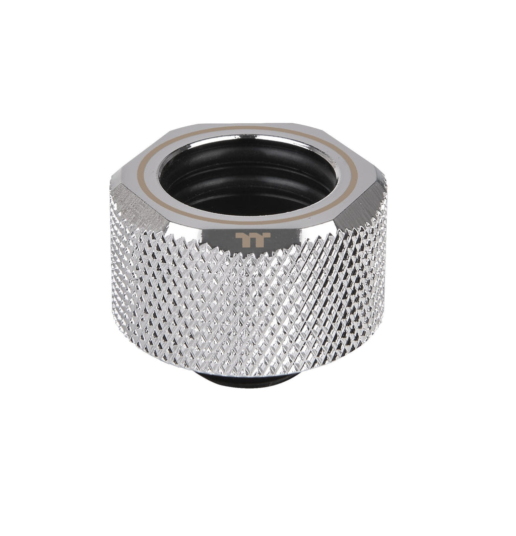 Thermaltake Pacific Chrome C-ProG1/4 PETG 16mm OD Compression Fitting CL-W213-CU00SL-A
