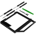 Sabrent Data Doubler Optical Bay to Hard Drive/SSD Caddy Tray Adapter (BK-HDCT)