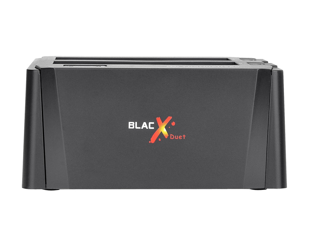 Thermaltake BlacX Duet 2.5”/3.5” SATA I/II/III USB 3.0 External Hard Drive Enclosure Docking Station ST0014U-D,Black