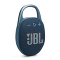 JBL Clip 5 - Ultra-Portable, Waterproof & Dustproof Bluetooth Speaker, Big Pro Sound with punchy bass, Integrated carabiner, Up to 12 Hours of Play, Made in part with recycled materials (Blue)