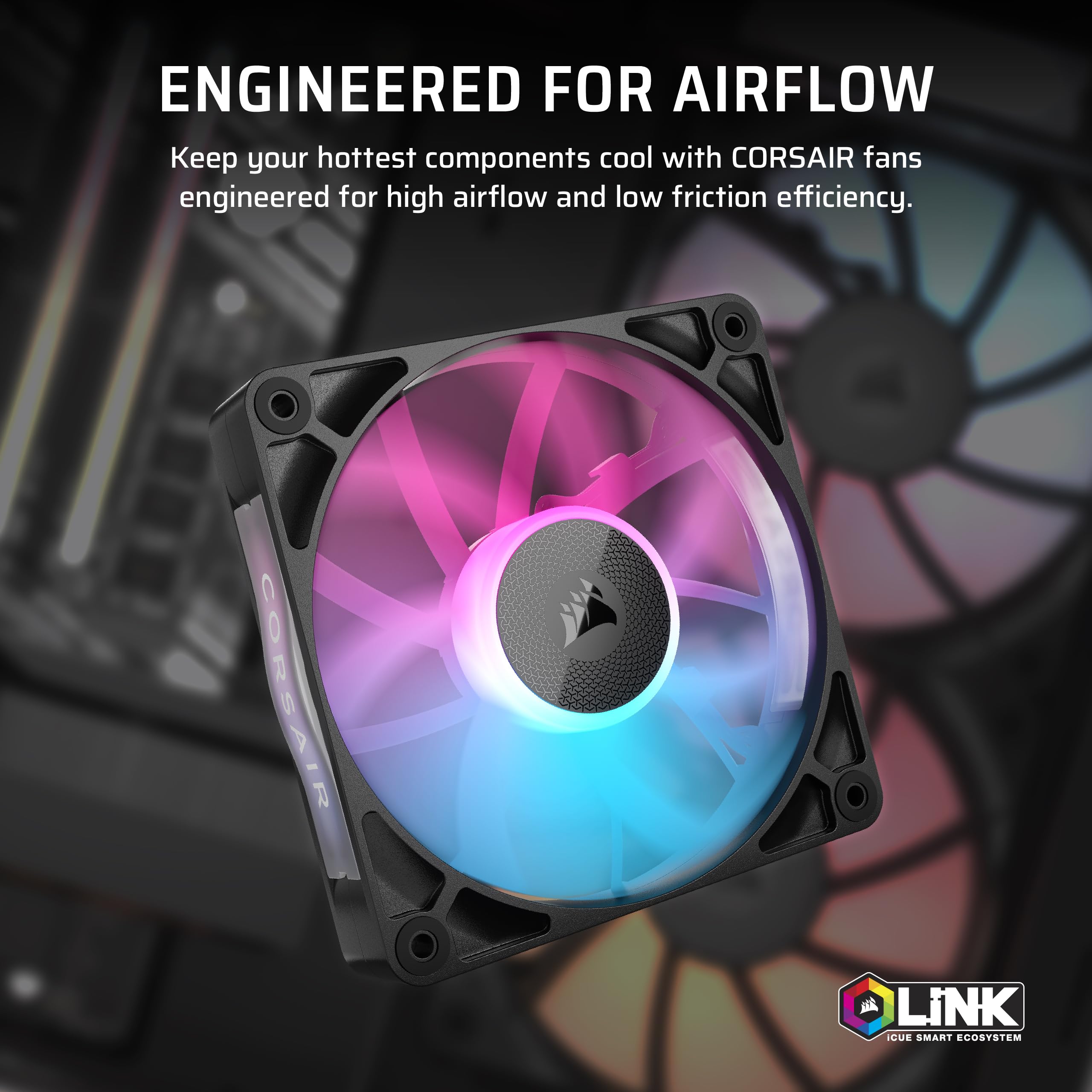 Corsair Vengeance i5100 - Gaming PC - Liquid Cooled Intel Core i9-14900KF CPU - NVIDIA GeForce RTX 5080 GPU - Dominator Titanium RGB DDR5 32GB Memory - 2TB M.2 SSD - Black