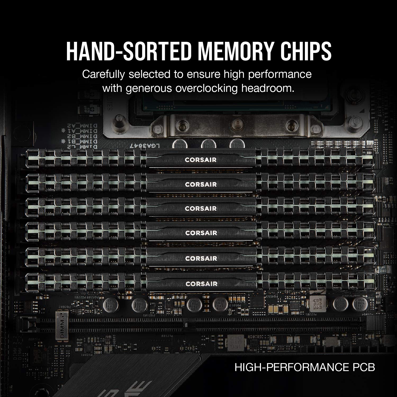 CORSAIR VENGEANCE LPX DDR4 RAM 32GB (2x16GB) 3200MHz CL16-20-20-38 1.35V Intel XMP AMD EXPO Computer Memory � Black (CMK32GX4M2E3200C16)