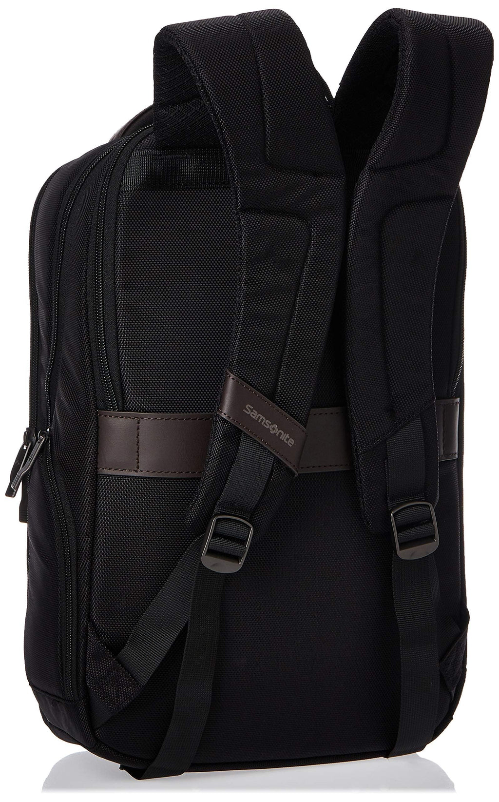 Samsonite Kombi Business Backpack, Black/Brown, 16.25 x 10.5 x 5-Inch, Kombi Business Backpack