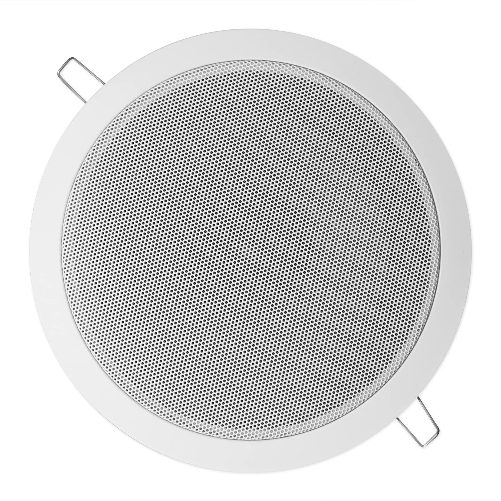 12 Rockville CCL6T White 70V 6" Commercial Ceiling Speakers 4 Restaurant/Office