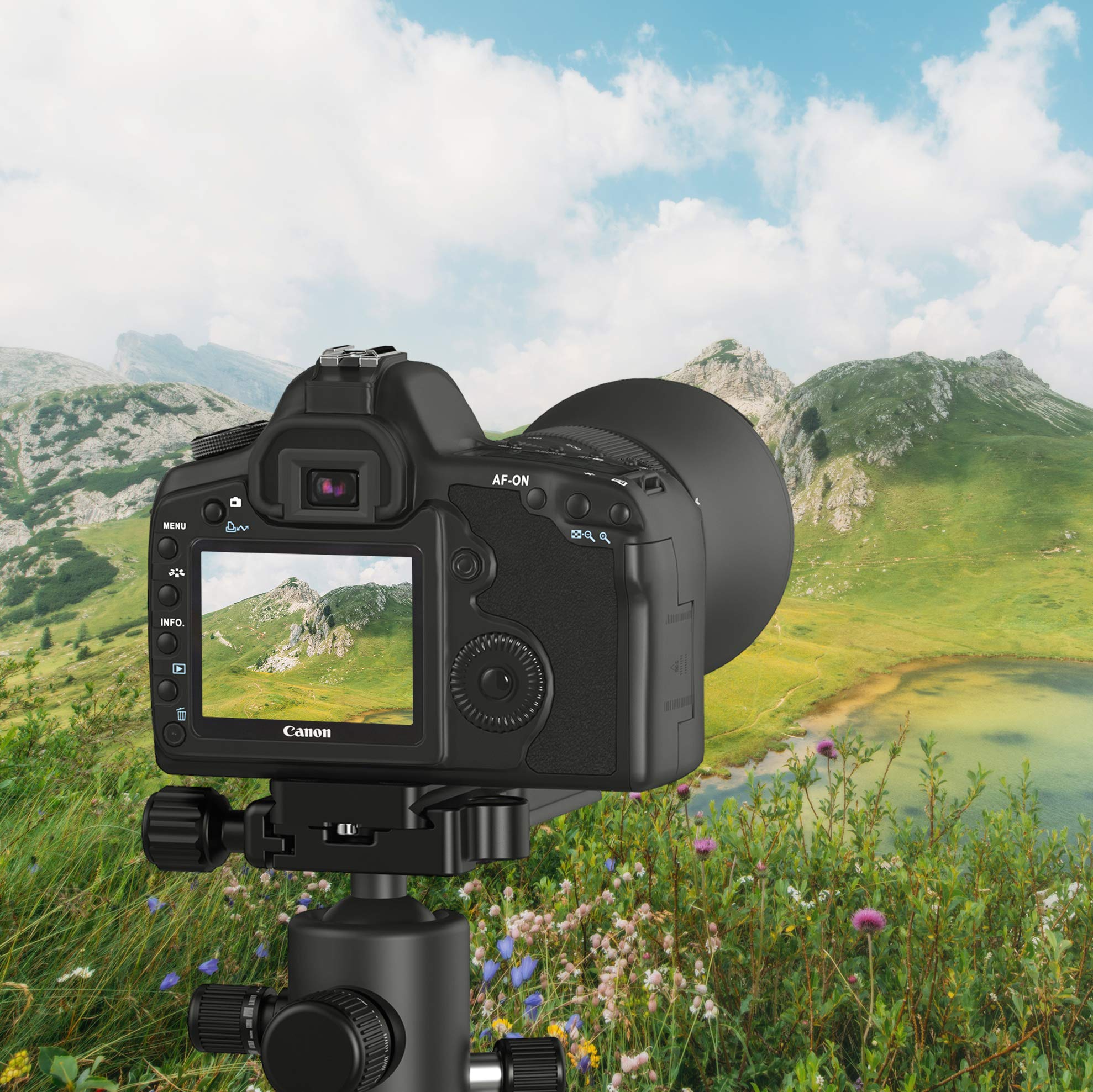 Sabrent 69 Inch Carbon Fiber Tripod With 360 Degree Camera Mount (TP-CF69)