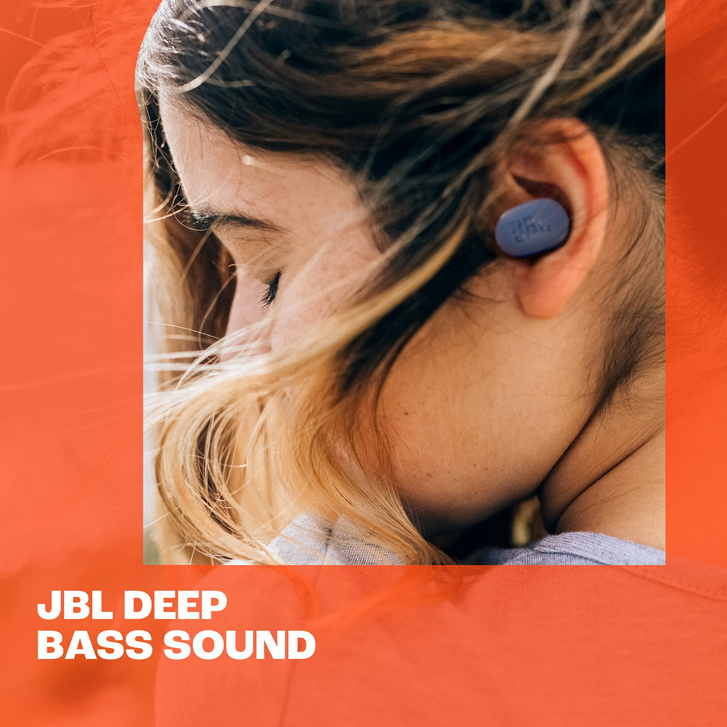 JBL Tune Buds, Wireless ANC Bluetooth Headphones, 10mm Drivers, 48 Hours Playback, IP54 Water and Dust Resistant - Black