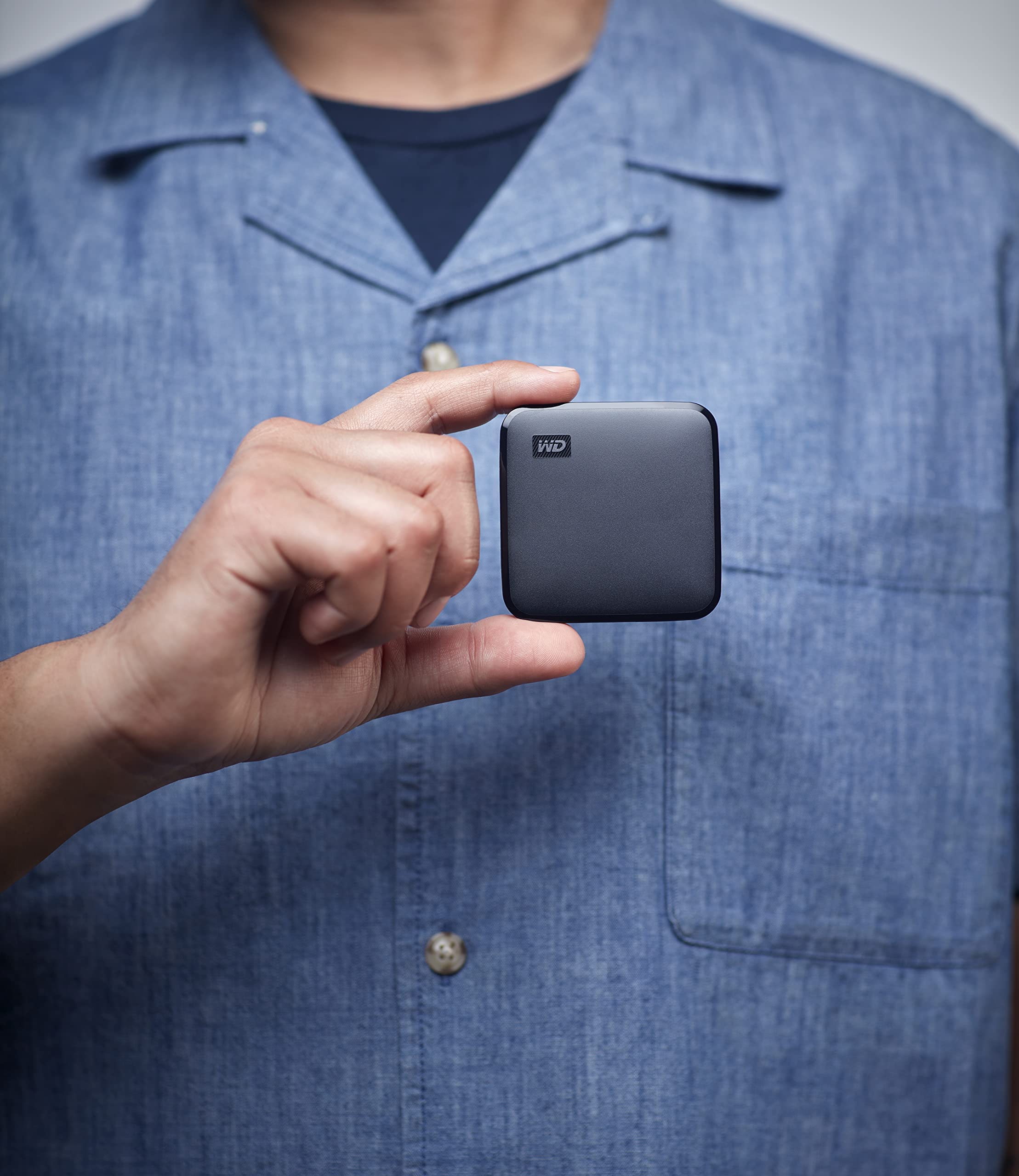WD 2TB Elements SE SSD Portable SSD USB 3.0 up to 400 MB/s 2-meters drop resistance