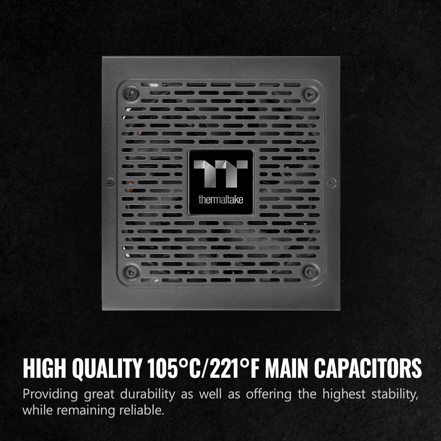 Thermaltake GF1 (2024) 750W Fully Modular ATX Power Supply - 80 Plus Gold - Ultra Quiet - Zero RPM, PS-TPD-0750FNFAGU-P
