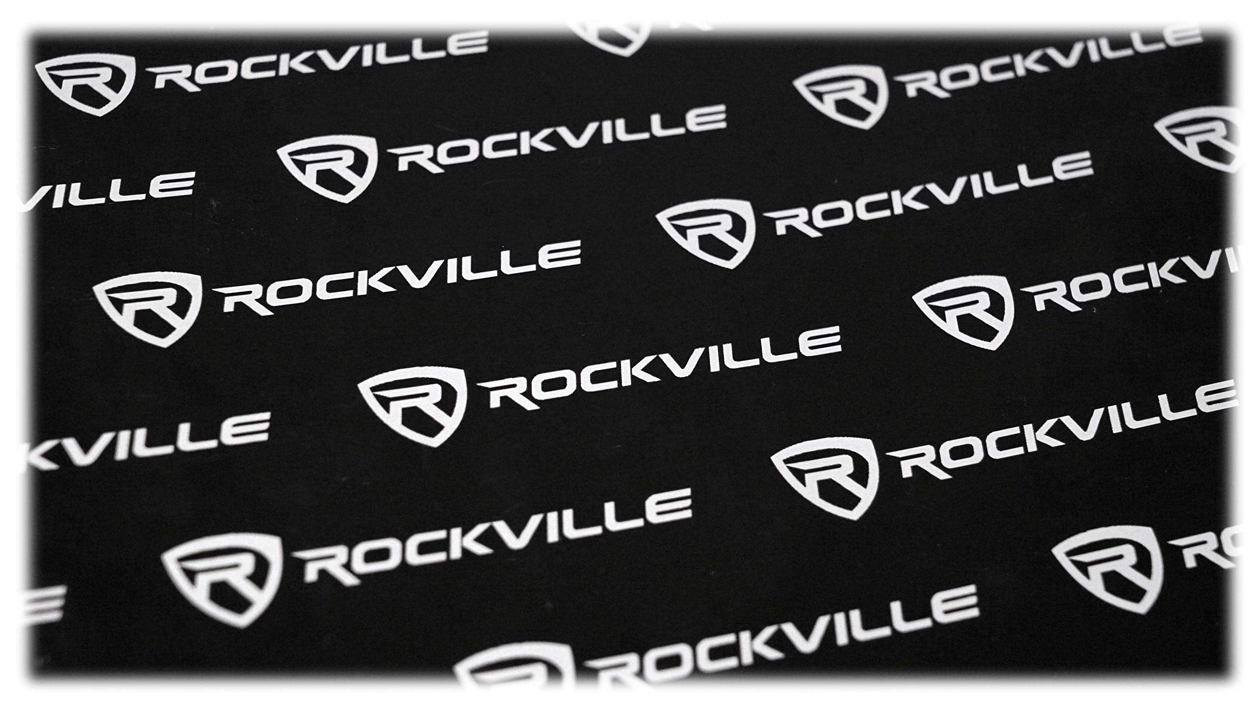 Rockville Rockmat RM12-B 12 Sq Ft Sound Dampening/Deadening Butyl Rubber Car Kit