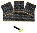 Rockville Rockmat RM12-B 12 Sq Ft Sound Dampening/Deadening Butyl Rubber Car Kit