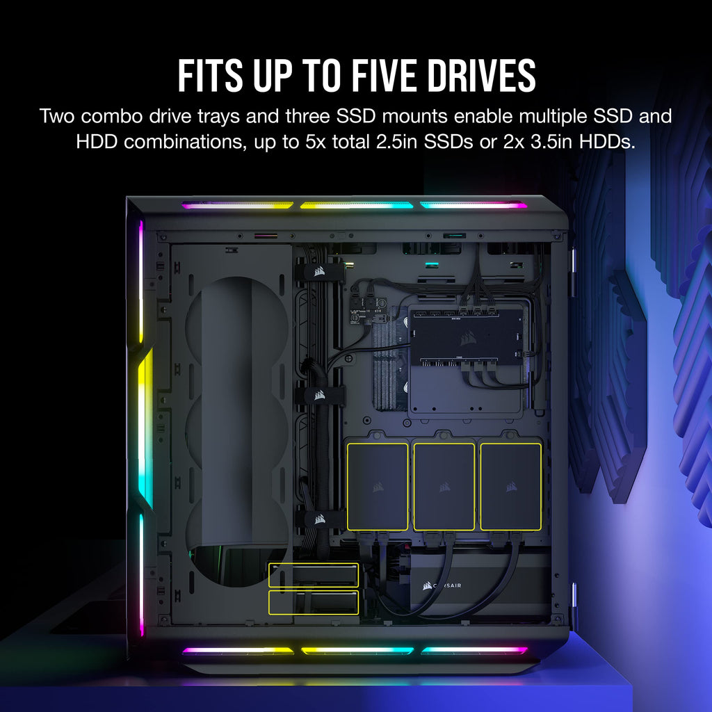 Amazon Corsair iCUE 5000T RGB, Black