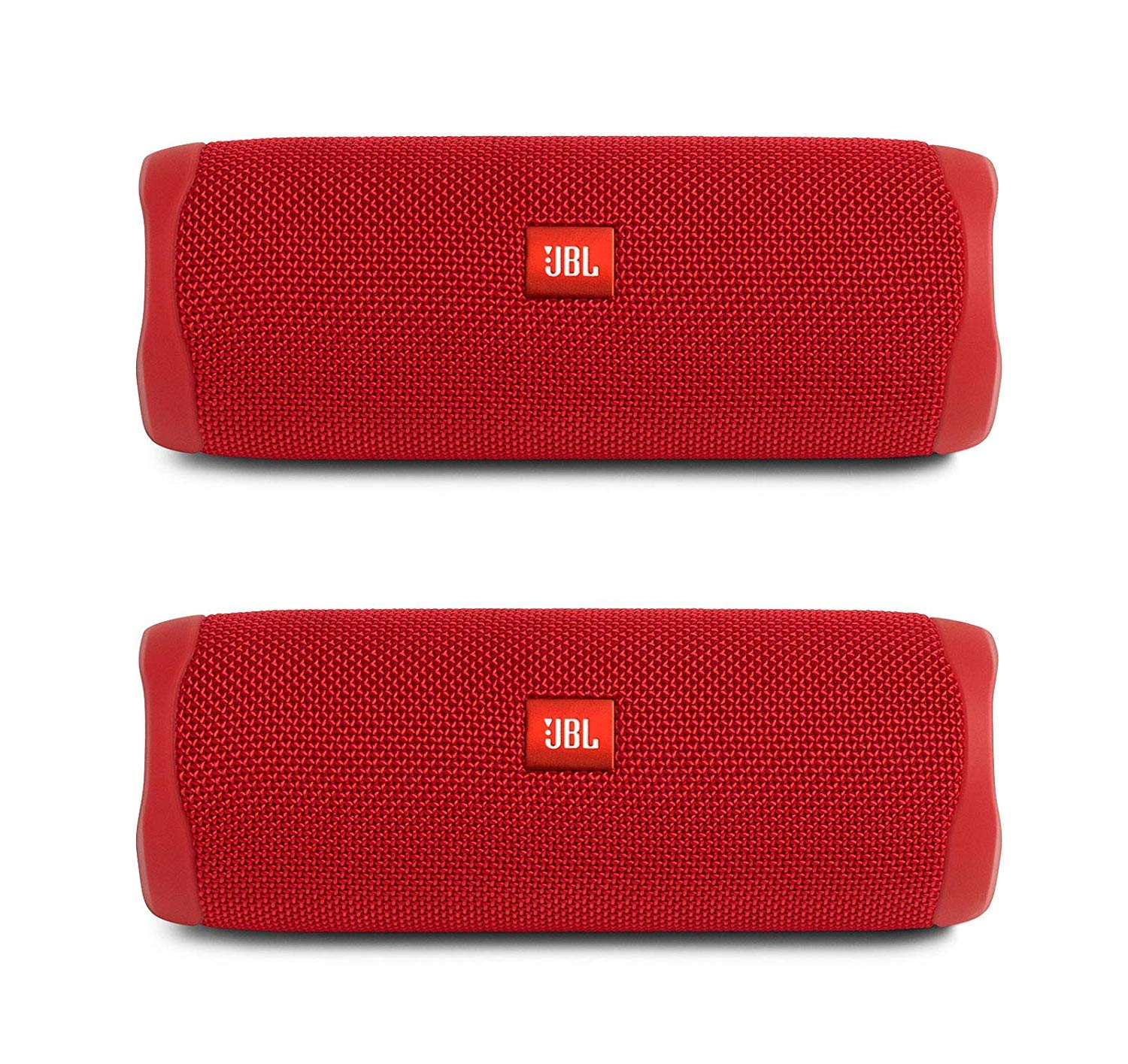 JBL Flip 5 Bundle, Red (Pack of 2)