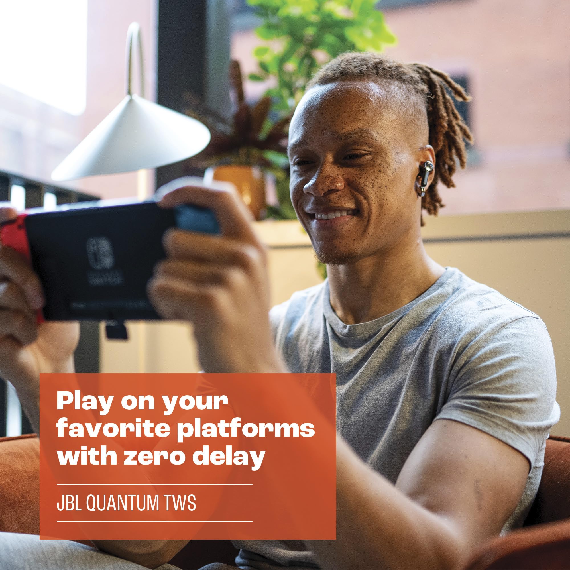 JBL Quantum TWS True Wireless Noise Cancelling Gaming Earbuds