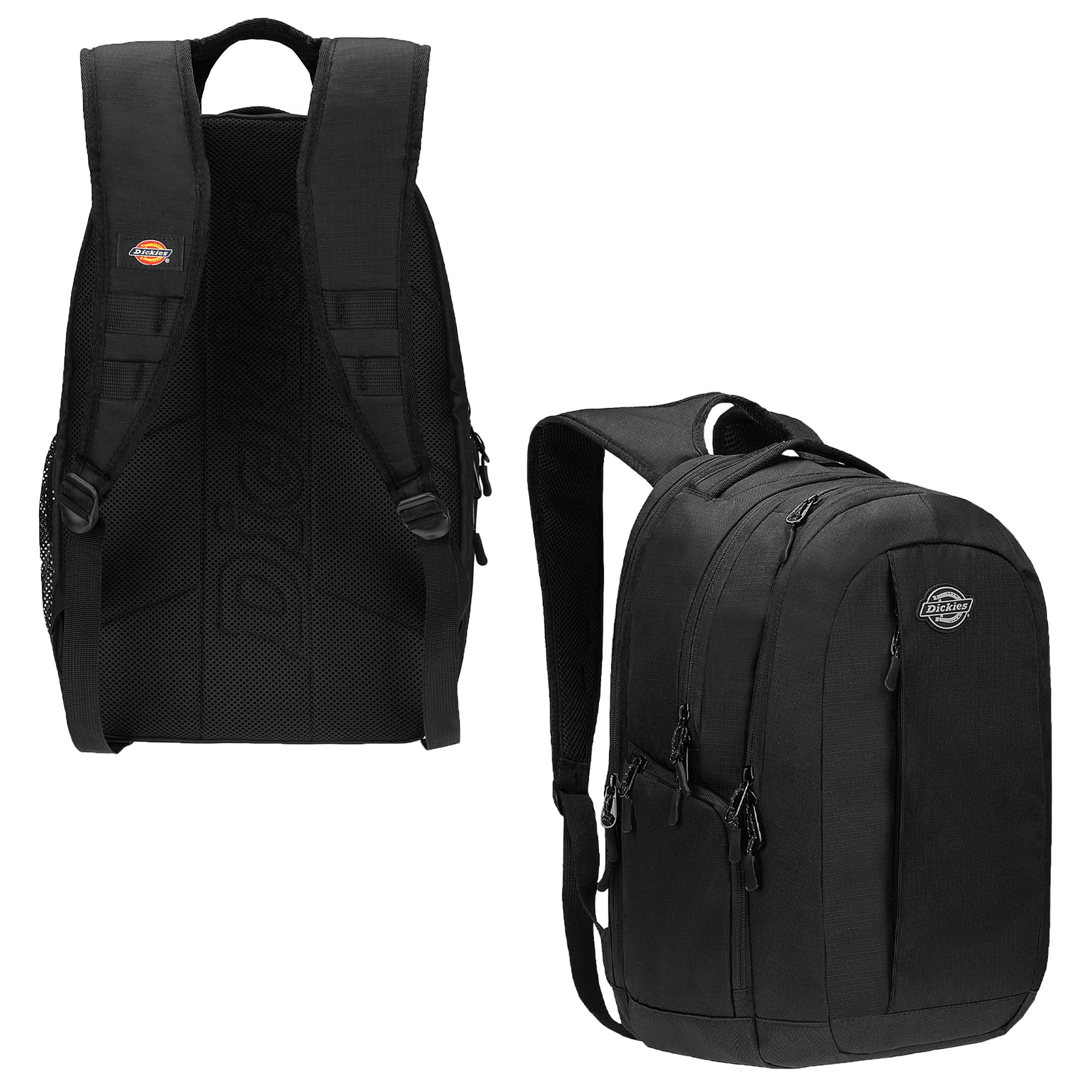 Dickies Laptop Backpack, Water Resistant College Computer Bag For School, Fits 15.6 Inch Notebook (Black)