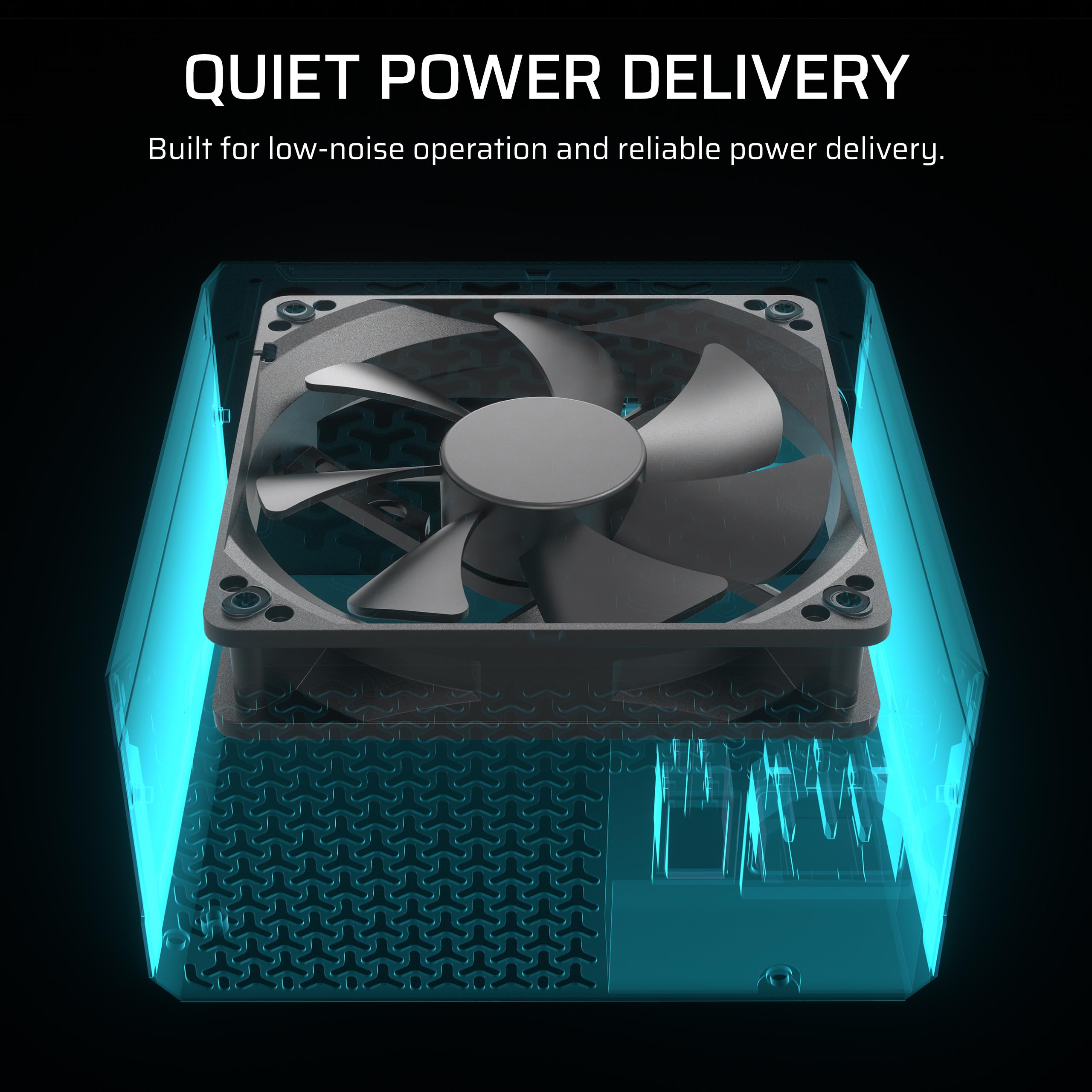 Corsair CX650M (2025) Semi Modular ATX 3.1 PCIe 5.1 Low-Noise 650W Power Supply with 12V-2x6 Cable � Cybenetics Bronze Efficiency, LLC Topology, 105�C Capacitors � Black