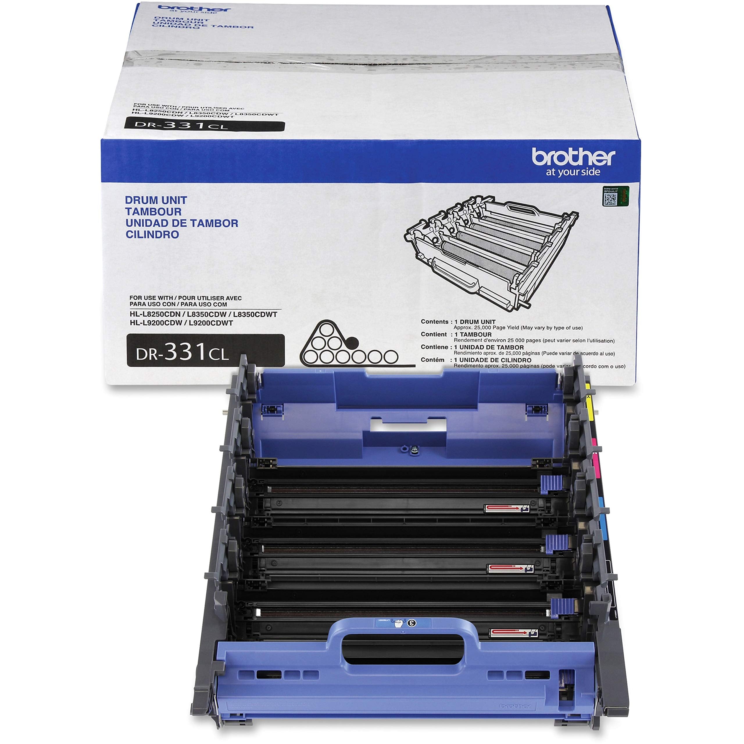 Brother DR-331CL drum - printer drums (Laser, Black, Blue, Brother HL-L8250CDN, HL-L8350CDW, HL-L8350CDWT, HL-L9200CDWT, MFC-L8600CDW, MFC-L8850CDW, MFC-L9550C)