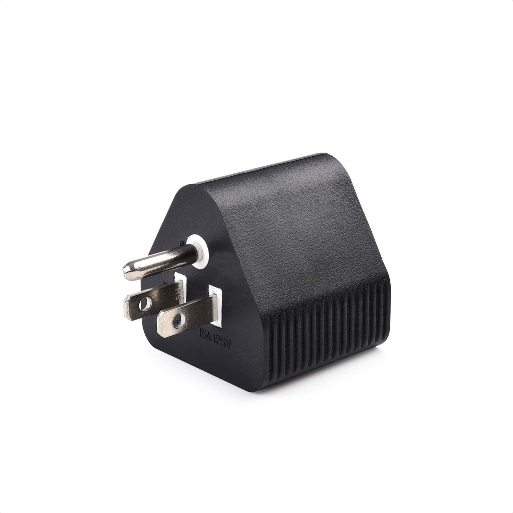 Cable Matters 2-Pack 15 Amp to 3 Prong 30 Amp RV Adapter, 15 AMP RV Plug (NEMA 5-15P to TT-30R)