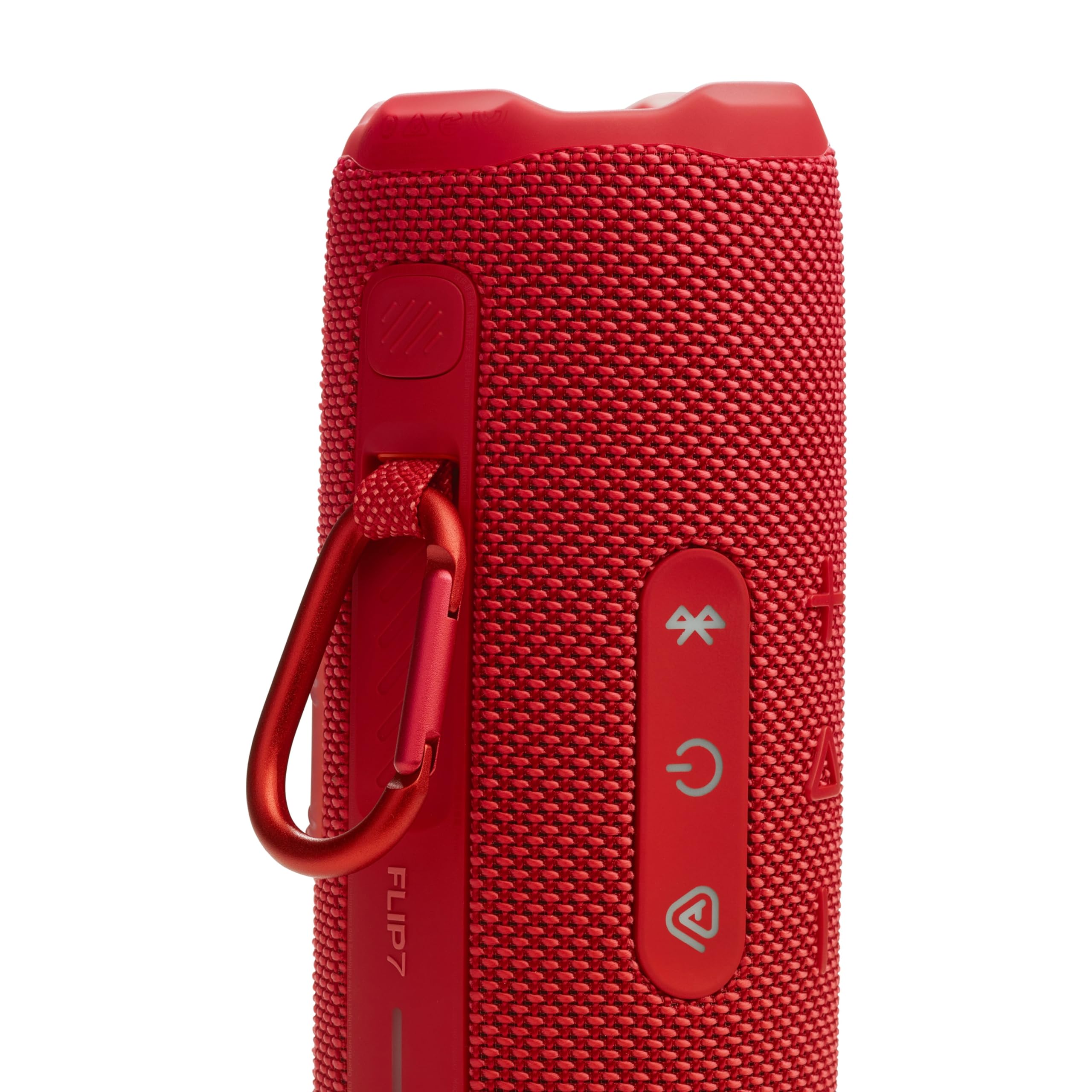 JBL Flip 7 - Portable Waterproof and Drop-Proof Speaker with AI Sound Boost, 16Hrs of Playtime, and PushLock System with Interchangeable Accessories (Red)