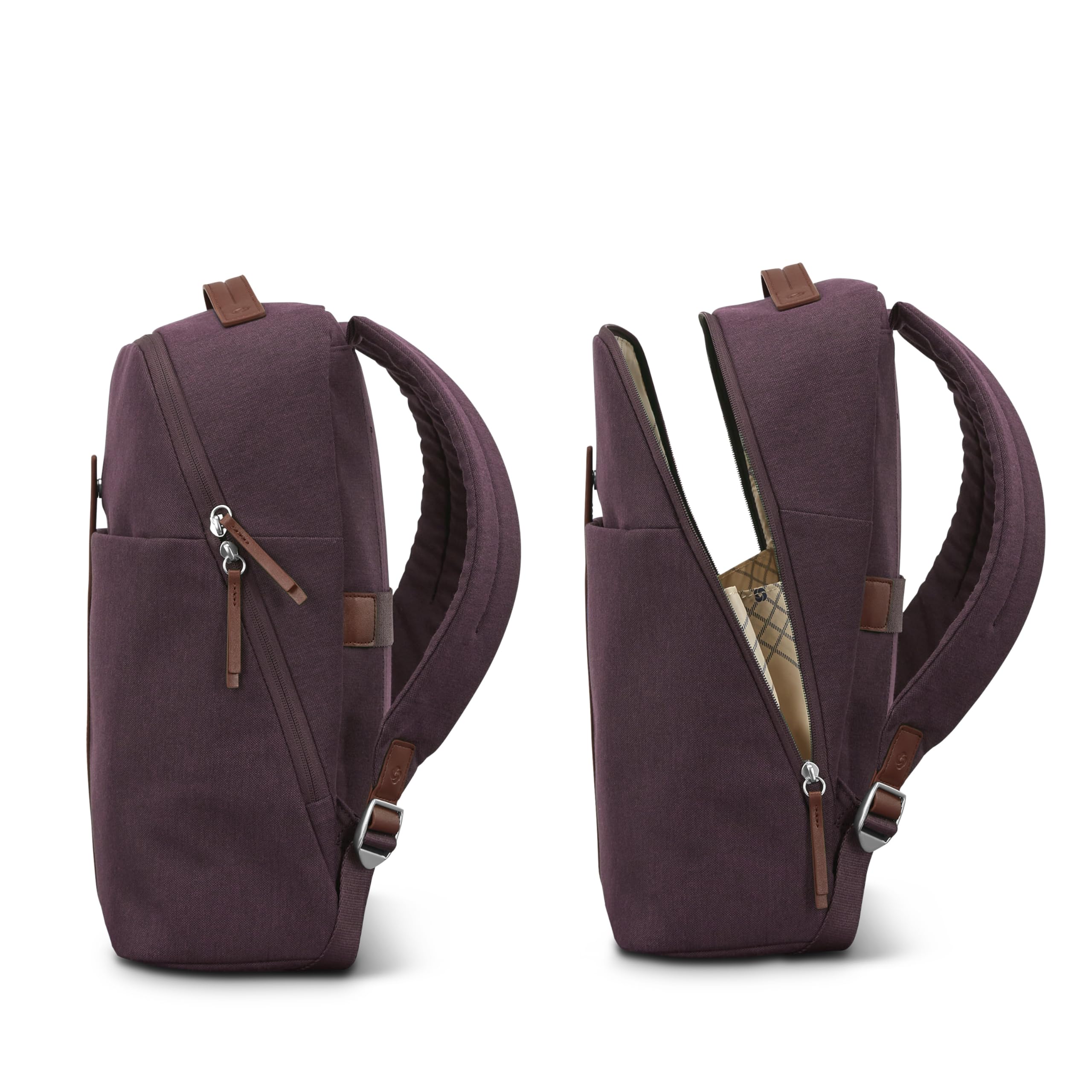 Samsonite Unisex - Adult Virtuosa Backpack Backpack (1 Pack), Merlot, One Size, Rucksack