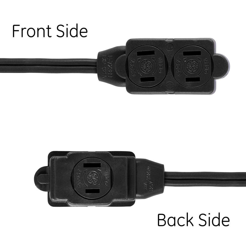 GE JASHEP51932 3-Outlet Grounded Office Cord (6 ft) by GE