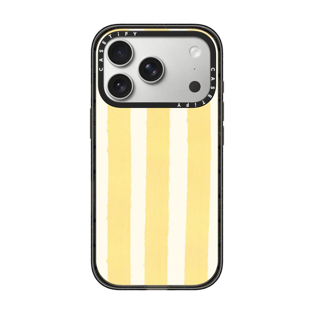 Yellow Stripes iPhone Case