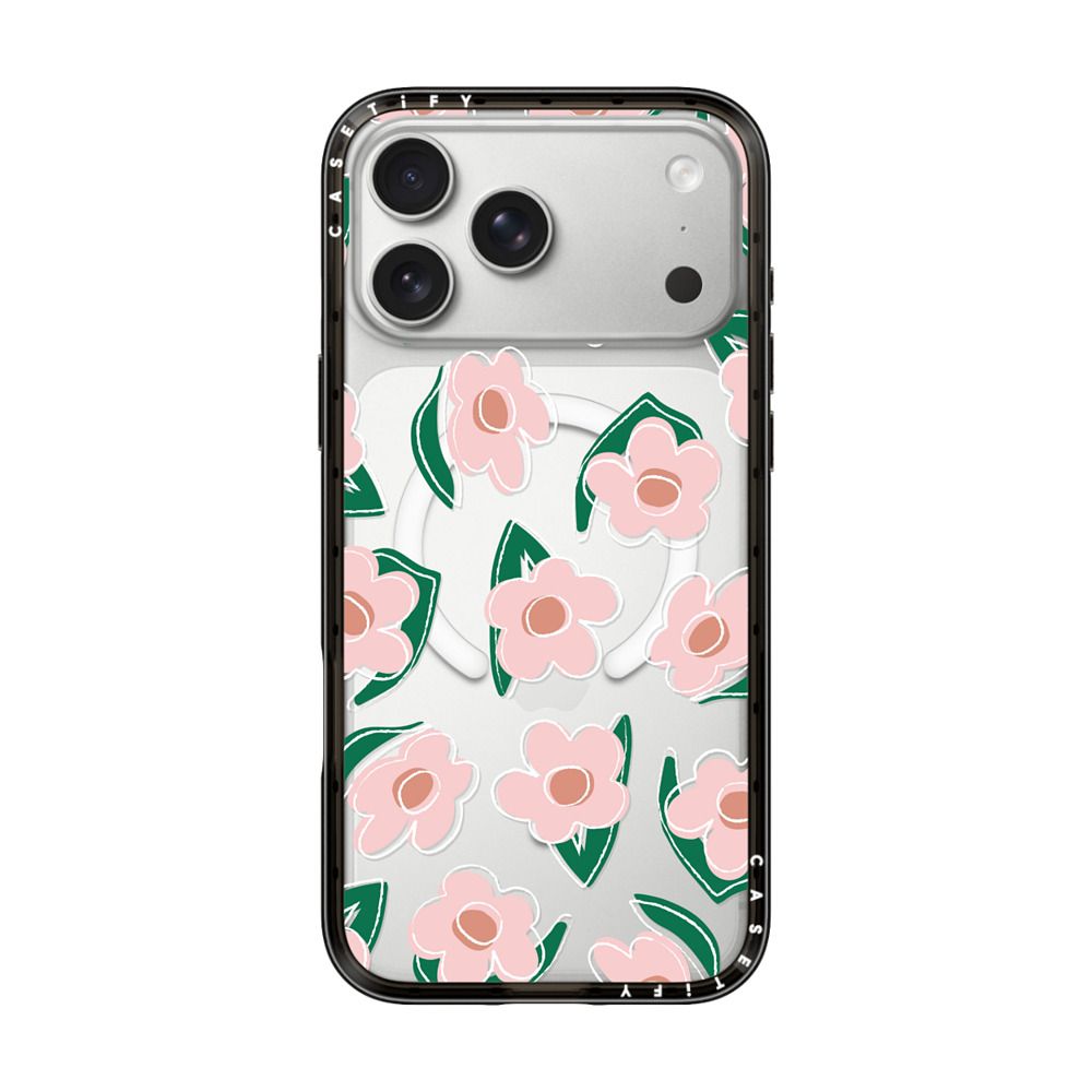 Pink Floral iPhone Case
