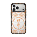 WYAGL Paisley Case - Orange iPhone Case
