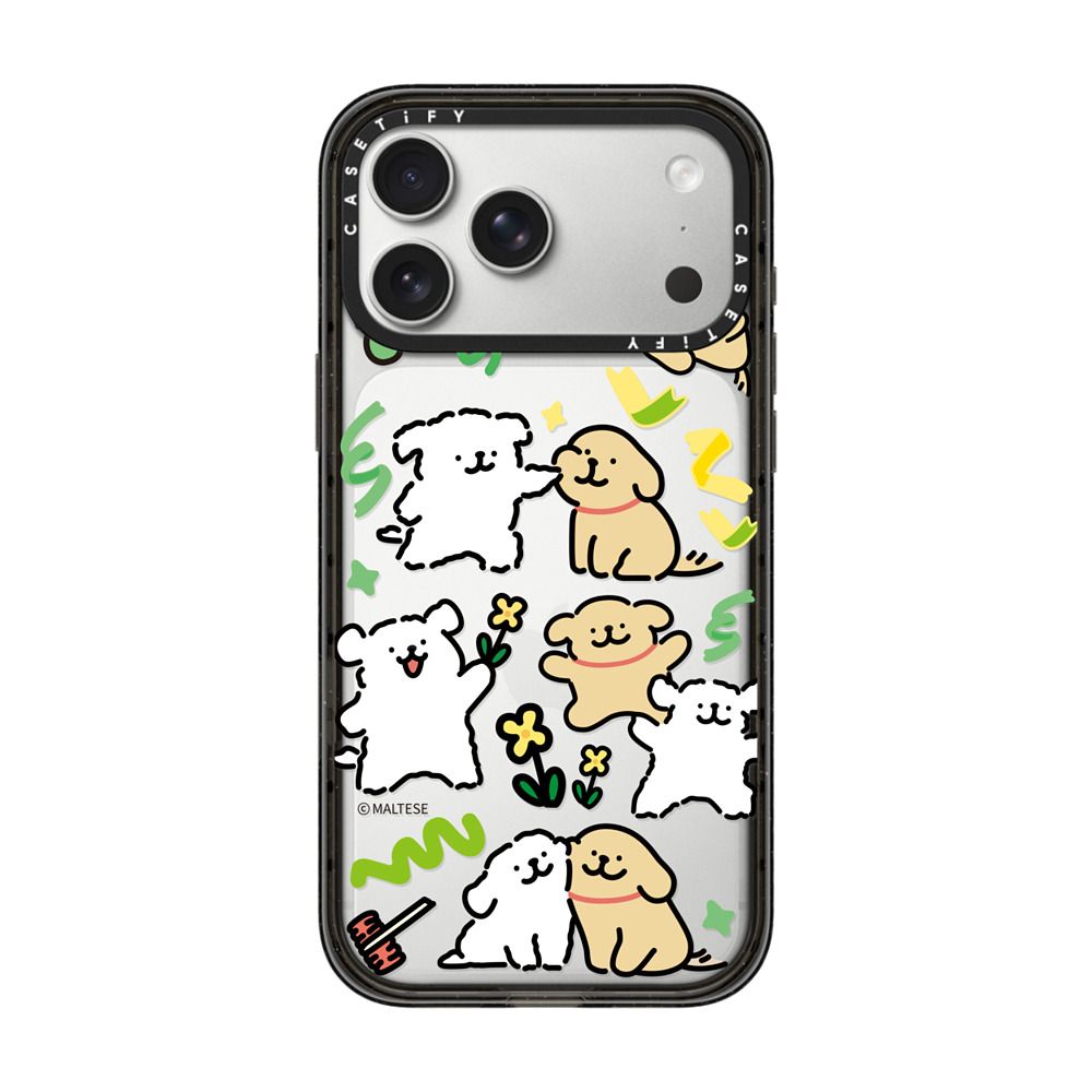 Maltese Coloured Ribbon Sticker Case iPhone Case