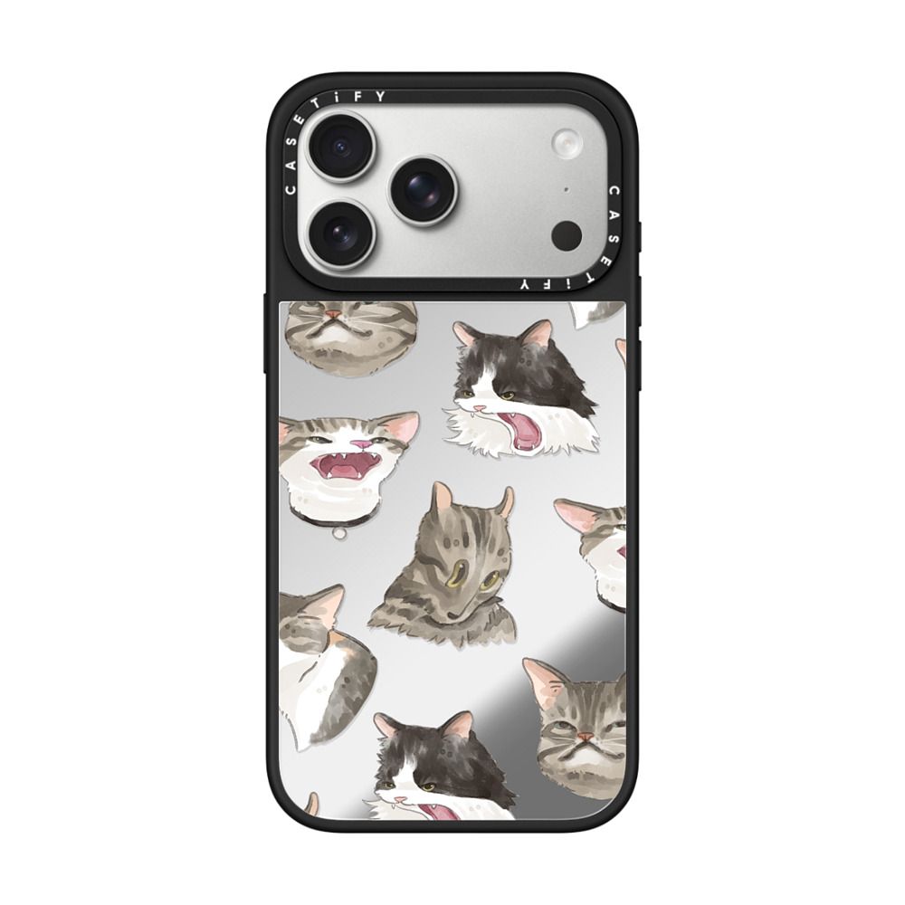 ugly cats iPhone Case