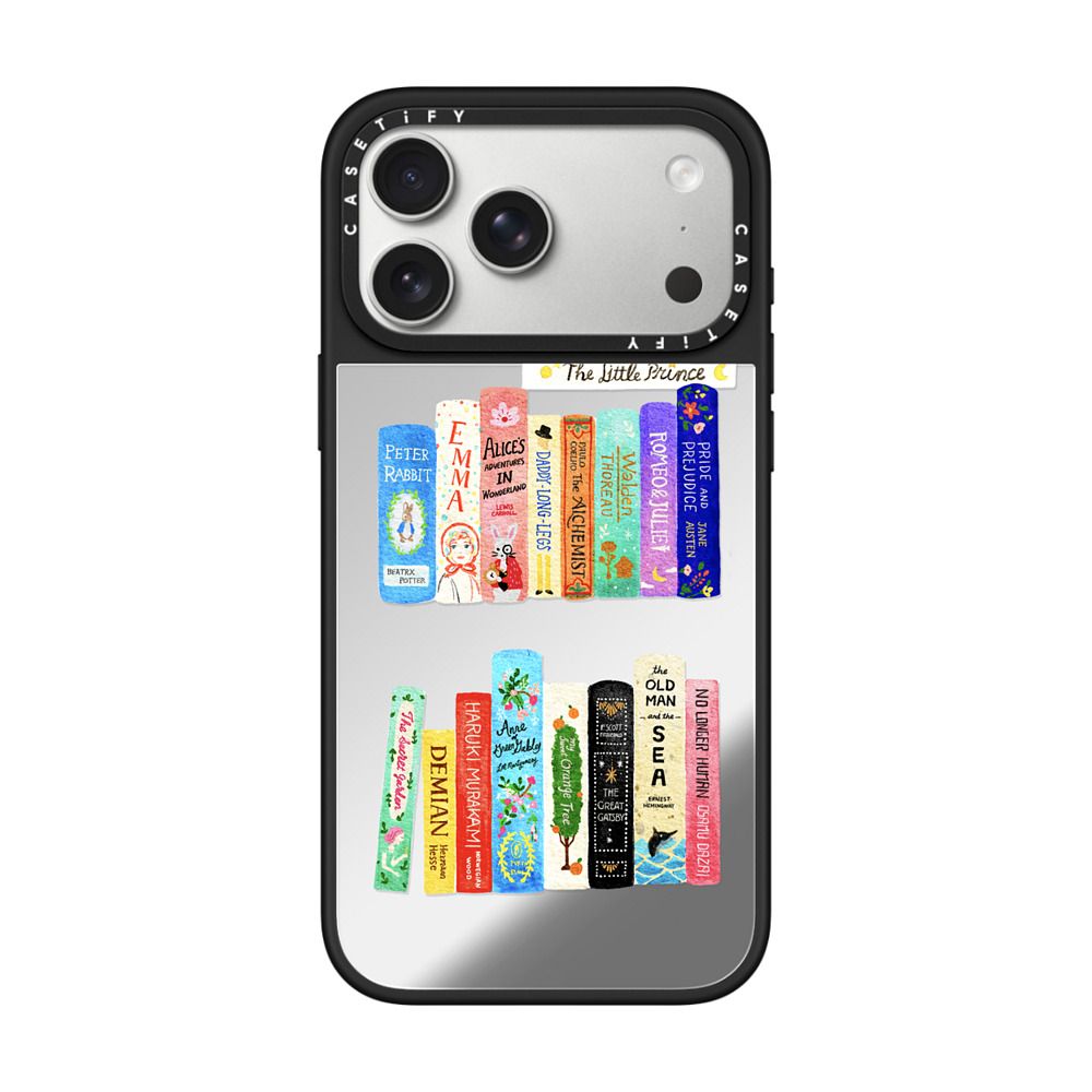 Books Lovers [waterclolor Bookshelf] iPhone Case