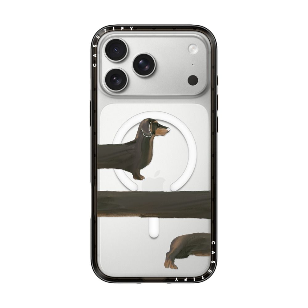 Dachshund Loop iPhone Case