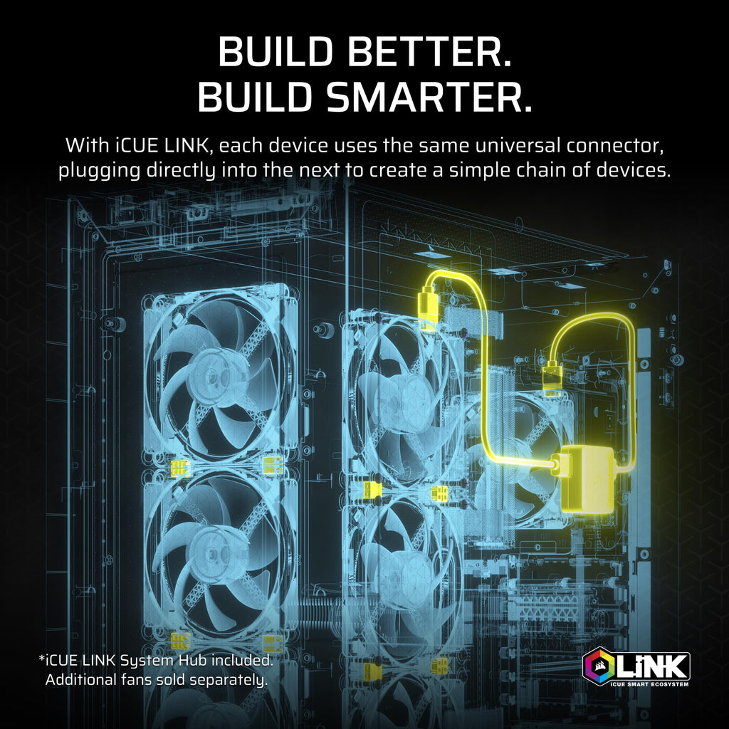 Corsair iCUE LINK TITAN 360 RX LCD Liquid CPU Cooler � 360mm AIO � Low-Noise � FlowDrive Cooling Engine � Intel LGA 1851/1700, AMD AM5/AM4 � 3x RX120 RGB Fans � iCUE LINK System Hub Included � Black