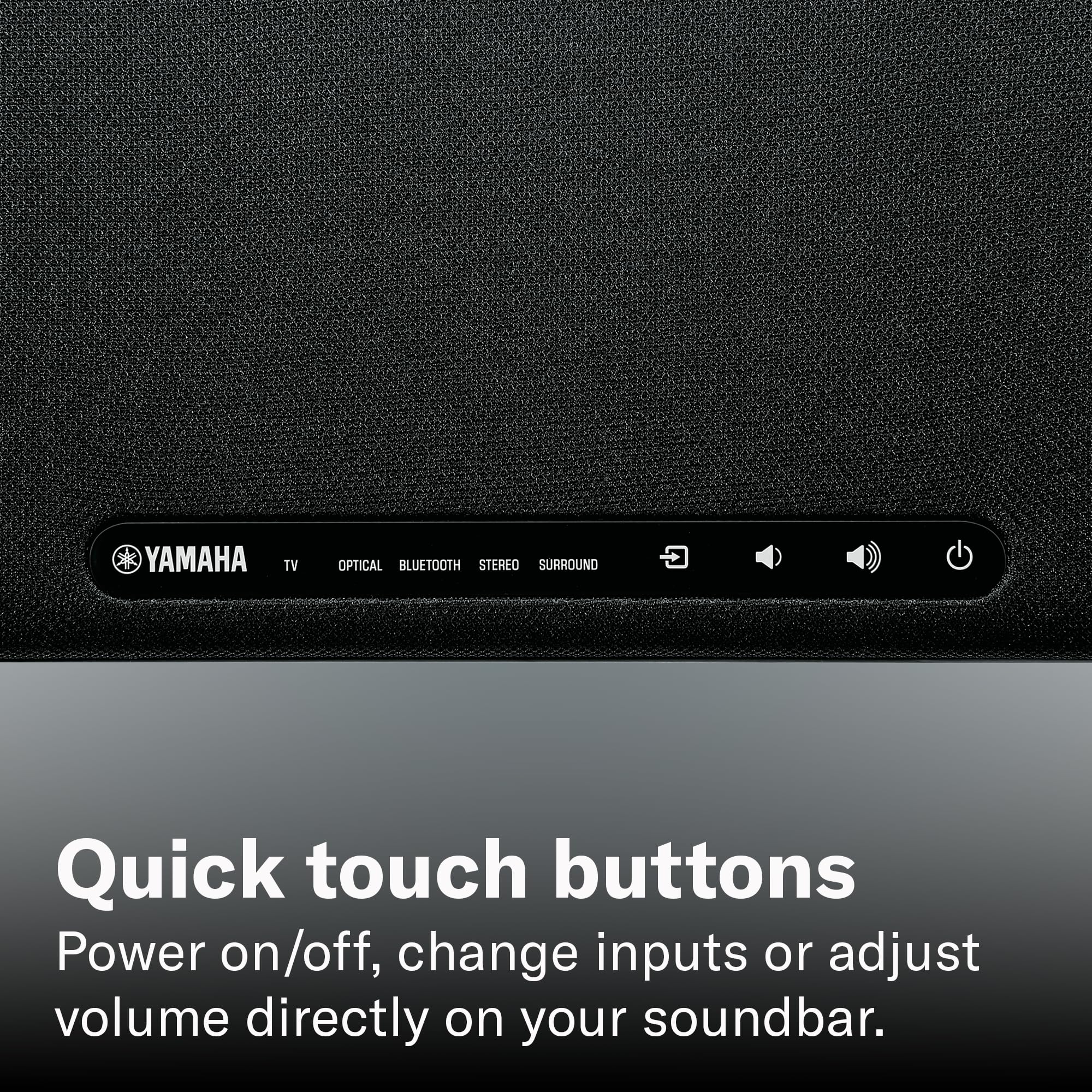 Yamaha SR-B20A Sound Bar with Built-in Subwoofers and Bluetooth