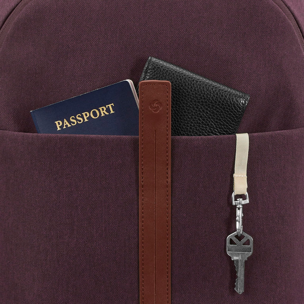Samsonite Unisex - Adult Virtuosa Backpack Backpack (1 Pack), Merlot, One Size, Rucksack