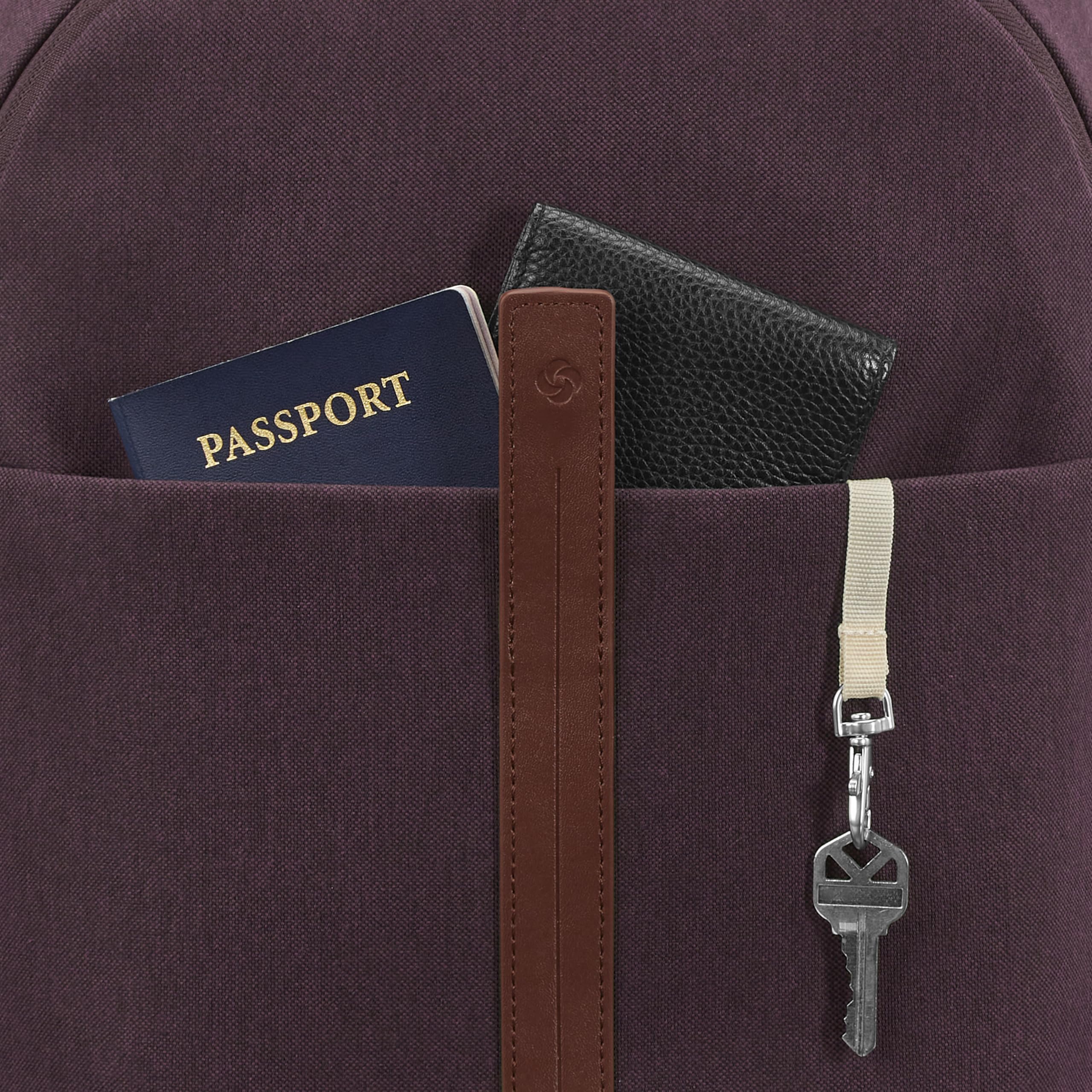 Samsonite Unisex - Adult Virtuosa Backpack Backpack (1 Pack), Merlot, One Size, Rucksack